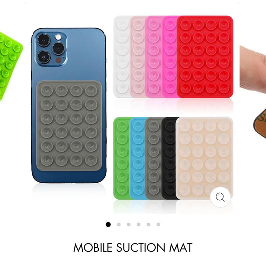 Mobile Phone Silicone Suction Pad – Hands-Free Mount Anywhere